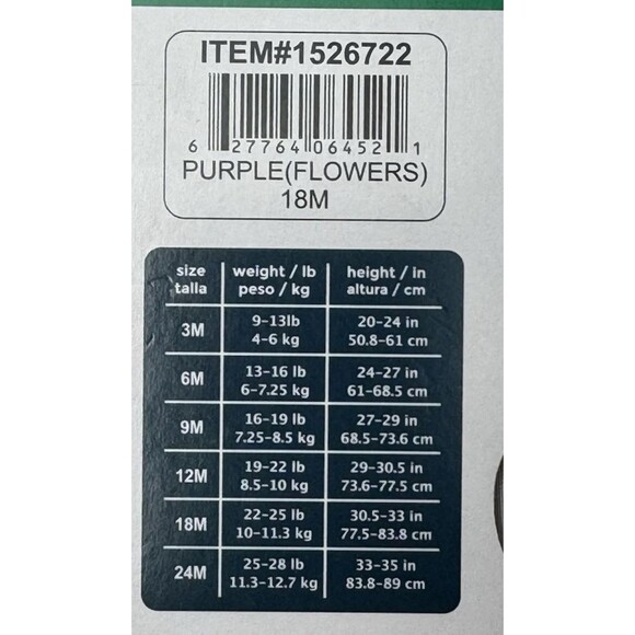 Pekkle Infant Girls 18 Month 4 Piece Set Flower Plush Top Bodysuit Pants New 18M - Picture 8 of 11